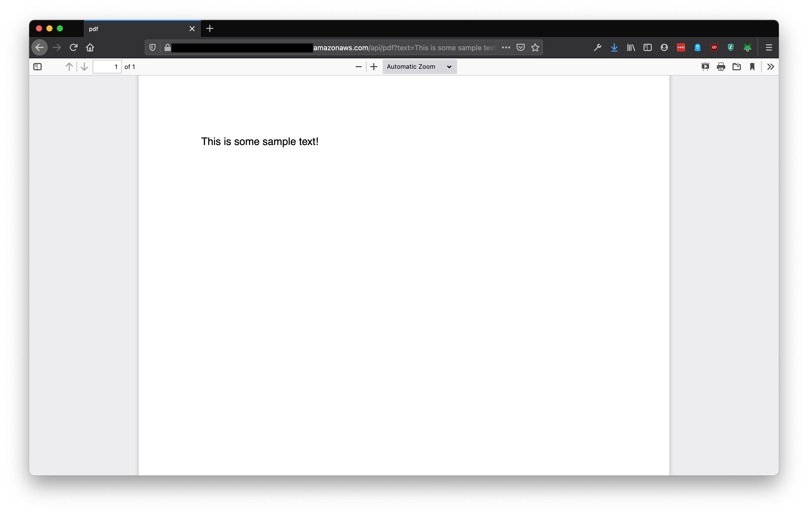 Example PDF Document