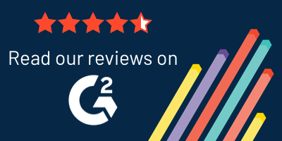 Read our G2 Reviews button