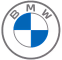The bmw logo on a black background