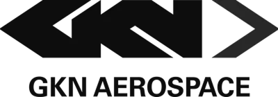 GKN Aerospace logo black on transparent background