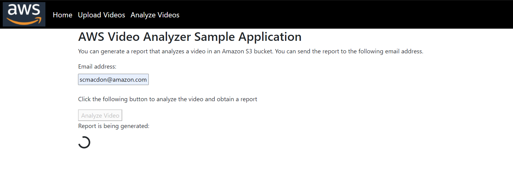 AWS Video Analyzer