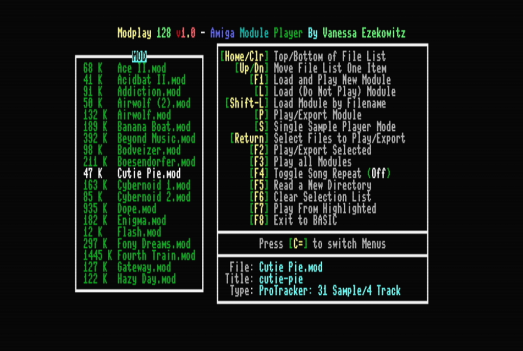 MODPlay 128 V1.0