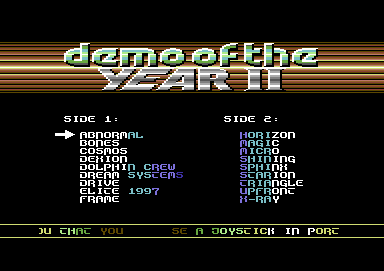 Demo of the Year '88