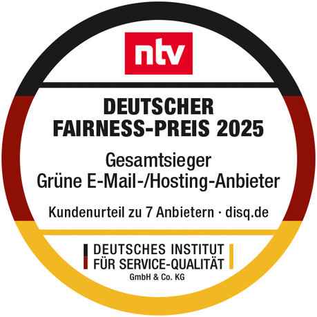 German Fairness Award 2025 for Posteo