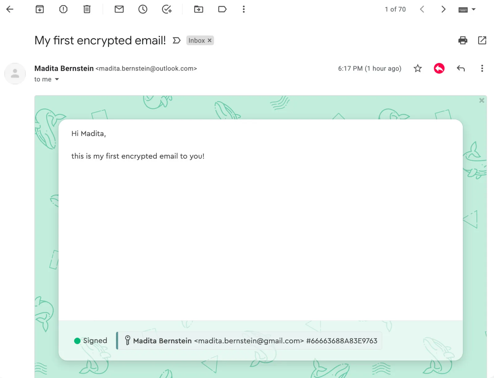 Create new email in Nextcloud Mail