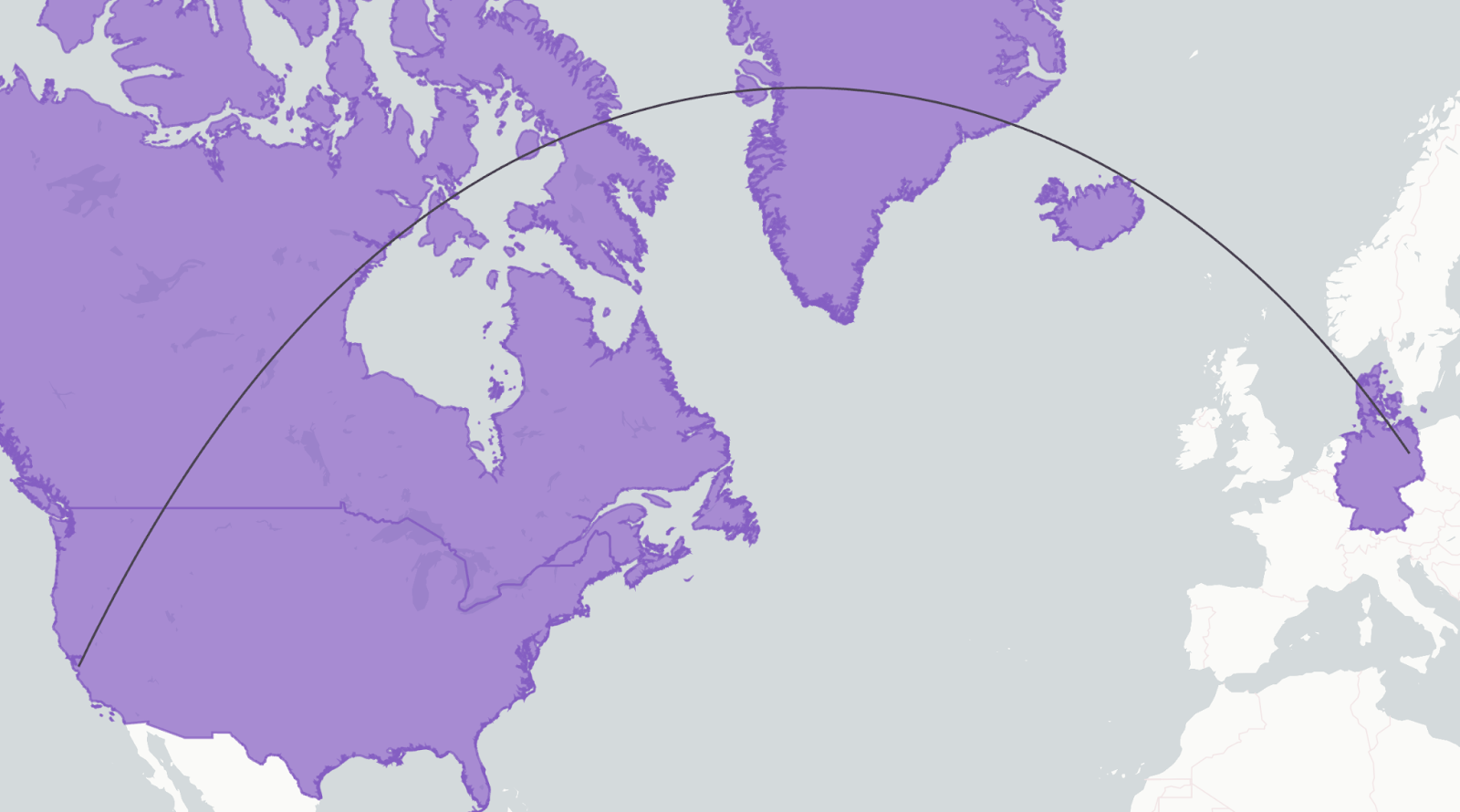 Interseção de países ao usar GEOGRAPHY