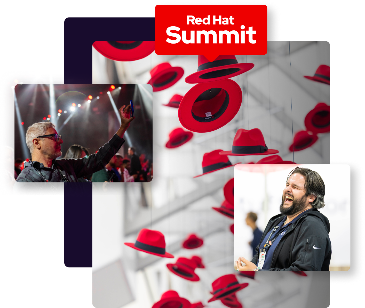 Red Hat Summit collage