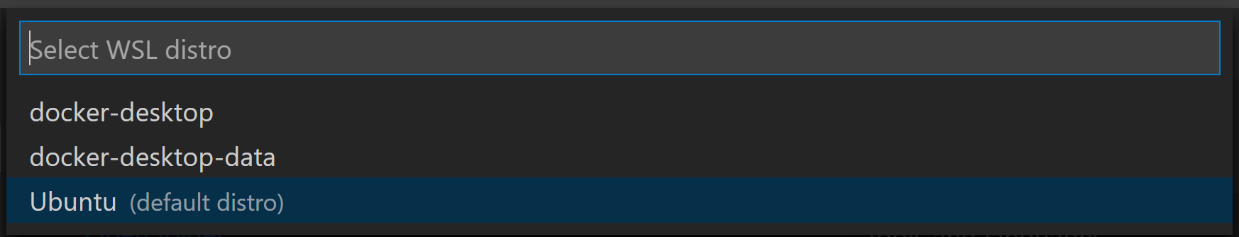 New window using distro