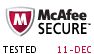 HACKER SAFE certified sites prevent over 99.9% of hacker crime.