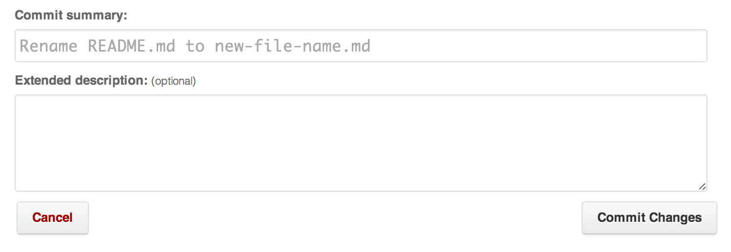 Committing your file’s new location