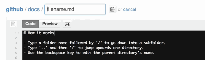 Moving the file location