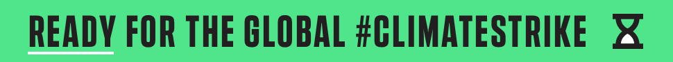 Ready for the Global #ClimateStrike Banner Ad