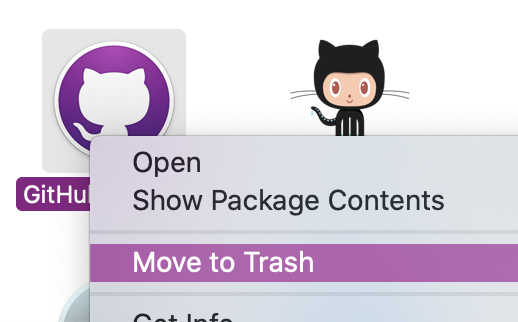 The Move to Trash option