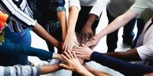 Graphic depicting diversity of hands