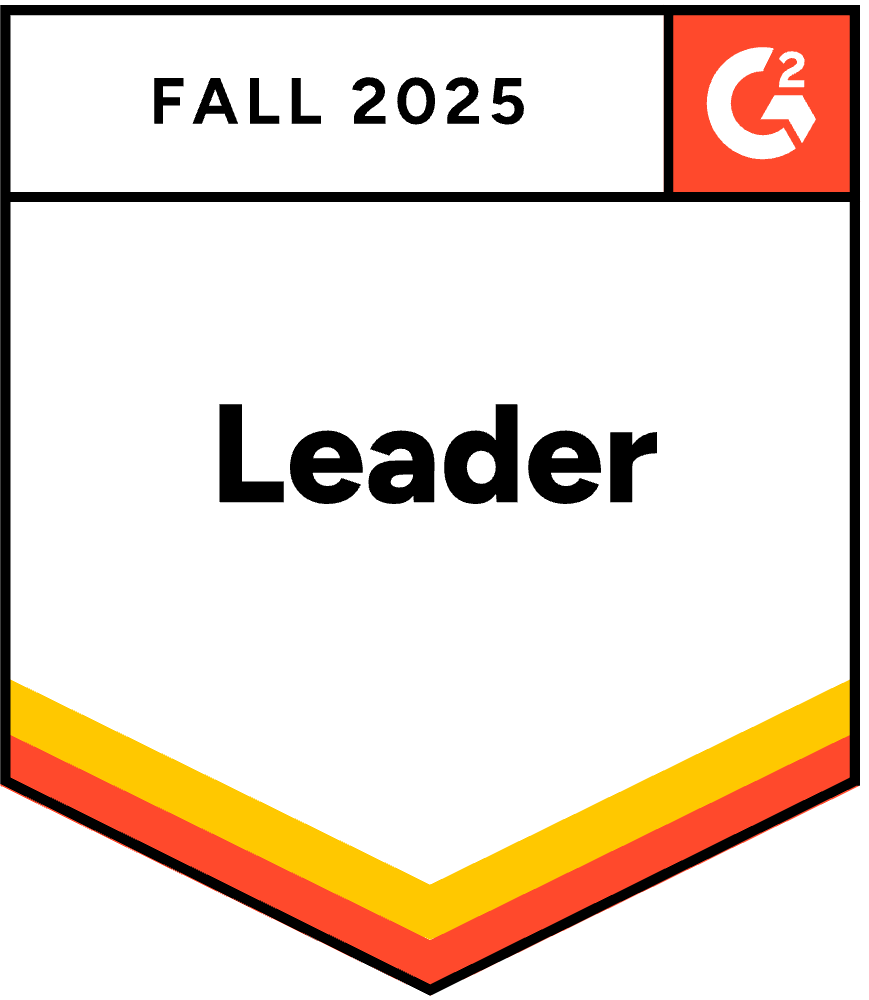 G2 Leader badge Fall 2025
