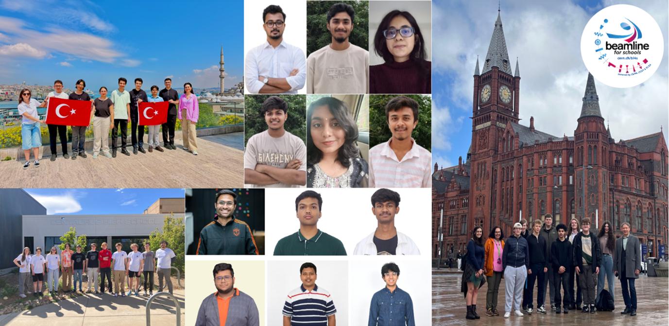 Students from Bangladesh, India, Türkiye, the UK and the USA win the 13th edition of Beamline for Schools